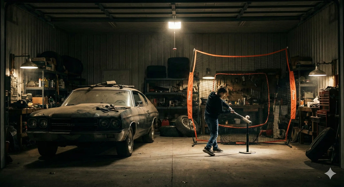 No Cage? No Problem. 5 Elite Hitting Drills You Can Do in a Garage